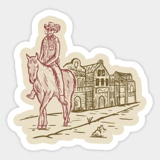 Ghost Town Sticker